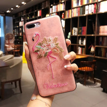 老虎和火烈鳥手機殼 for iPhone 6/6plus/6s/6splus/7/7plus/8/8 plus