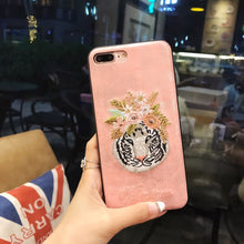 老虎和火烈鳥手機殼 for iPhone 6/6plus/6s/6splus/7/7plus/8/8 plus