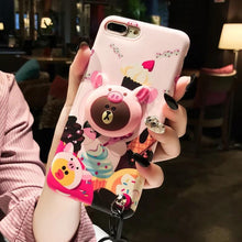 高好評LINE布朗熊TPU軟殼手機殼 for iPhone 6/6plus/6s/6splus/7/7plus/8/8 plus