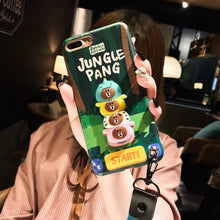 高好評LINE布朗熊TPU軟殼手機殼 for iPhone 6/6plus/6s/6splus/7/7plus/8/8 plus