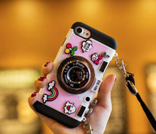 卡通設計款相機手機殼 For iPhone 6/6plus/6s/6splus/7/7plus/8/8 plus