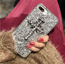 閃鑽亮片十字架手機保護殼For iPhone 6/6s/6plus/6splus/7/7plus