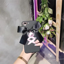 黑暗少女洛麗塔粉色蝴蝶結手機保護殼For iPhone6/6plus/6s/6splus/7/7plus