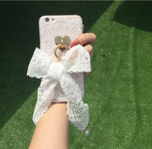 蕾絲蝴蝶結個性創意手機保護殼For iPhone6/6s/6plus/6splus/7/7plus