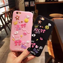 糖果皇冠鑽石愛心蝴蝶個性手機保護殼For iPhone6/6plus/6s/6splus/7/7plus