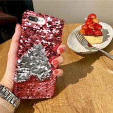 美人魚亮片手機保護殼For iPhone6/6s/6plus/6splus/7/7plus