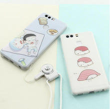 睡覺的壽司創意插畫手機保護殼For Samsung S6/S6Edge/S7/S7Edge/J5/J7/J5Prime/J7Prime