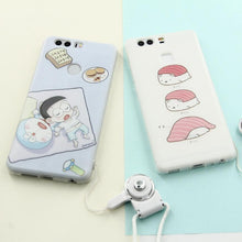 睡覺的壽司創意插畫手機保護殼For Samsung S6/S6Edge/S7/S7Edge/J5/J7/J5Prime/J7Prime