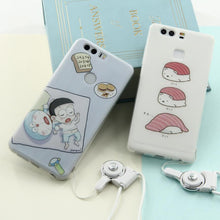 睡覺的壽司創意插畫手機保護殼For Samsung S6/S6Edge/S7/S7Edge/J5/J7/J5Prime/J7Prime