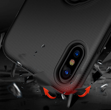 簡約帶指環可直充全包防摔手機殼for iphoneX