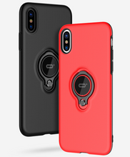 簡約帶指環可直充全包防摔手機殼for iphoneX